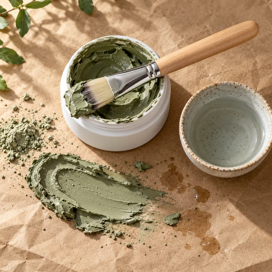 Mascarilla de arcilla verde y centella de Nébula Skin