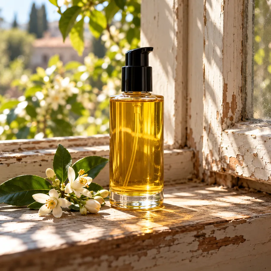 Aceite corporal de oliva y azahar de Oliva Madre